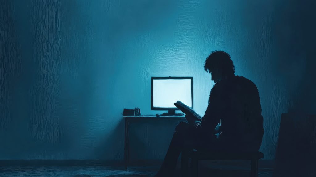 Person completing road safety and defensive driving course online in Arizona